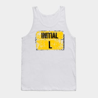 For initials or first letters of names starting with the letter L Tank Top